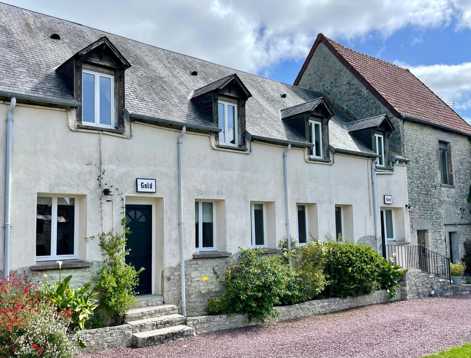 Gite Gold - La Ferme Delaunay Saint-Come-du-Mont Exteriör bild